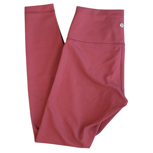 lululemon athletica Pants - Lululemon Wunder Train High-Rise Tight 28" Leggings Size 8 NWOT Mulled Wine